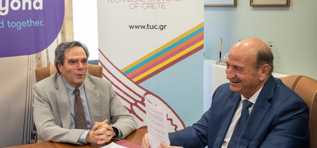 Μνημόνιο Συνεργασίας μεταξύ του Πολυτεχνείου Κρήτης και της Grant Thornton Μνημόνιο Συνεργασίας μεταξύ του Πολυτεχνείου Κρήτης και της Grant Thornton